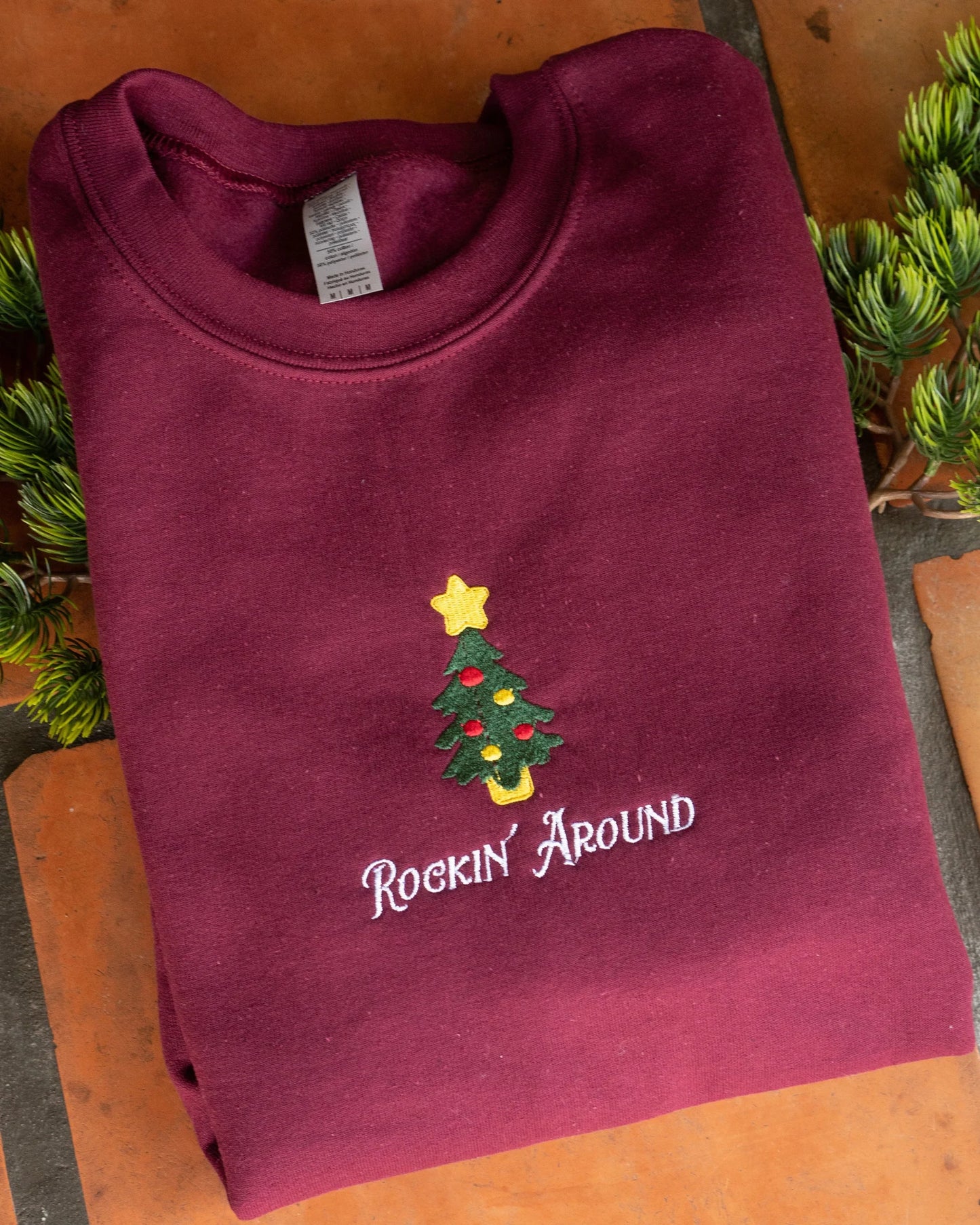 Christmas Tree Sweatshirt - Lone Star Embroidery Shop