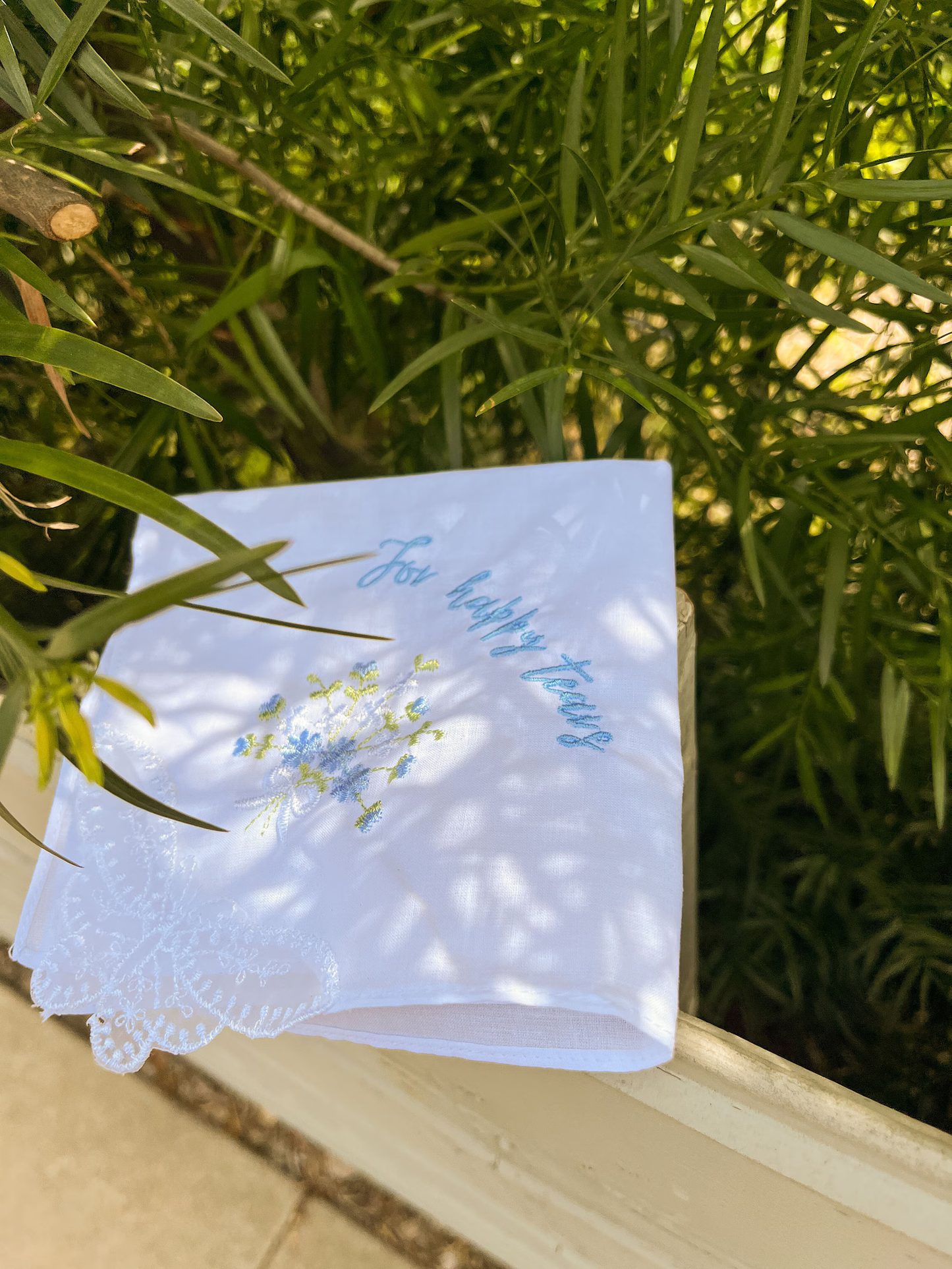 Personalized Bridal Hankie