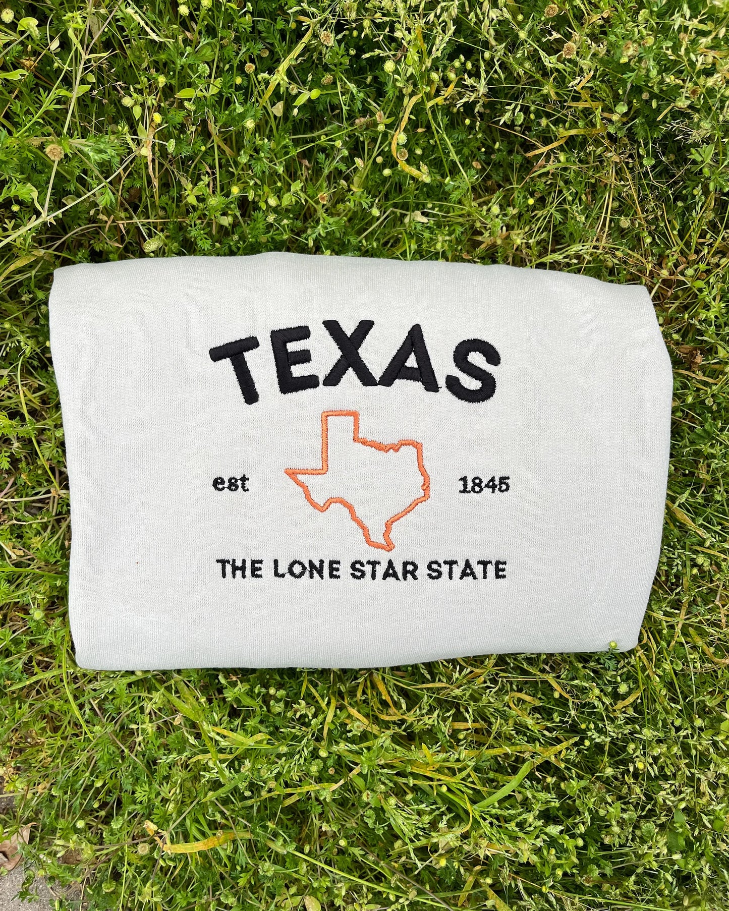 Texas Sweatshirt - Lone Star Embroidery Shop