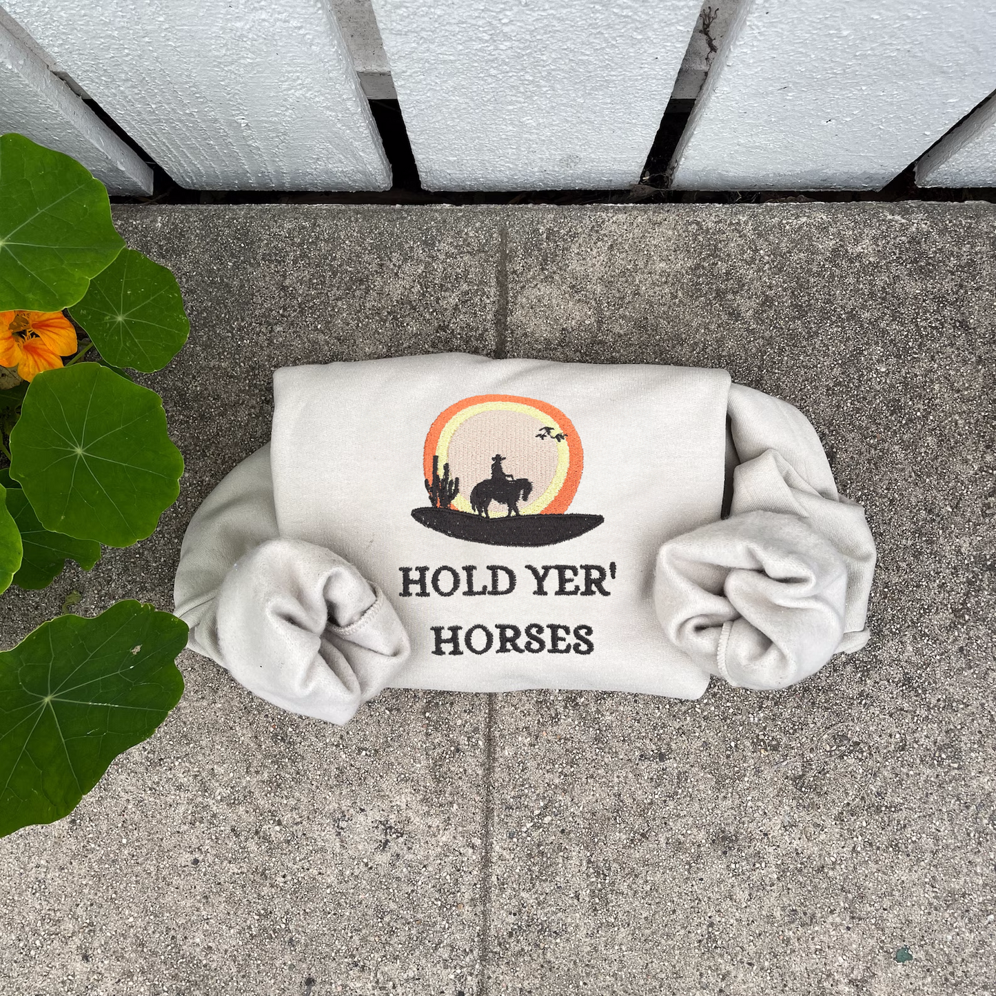 Hold Yer' Horses - Lone Star Embroidery Shop